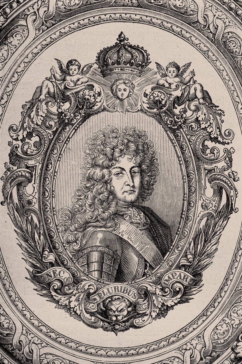 لويس الخامس عشر من فرنسا (1710-74) بواسطة المدرسة الفرنسية