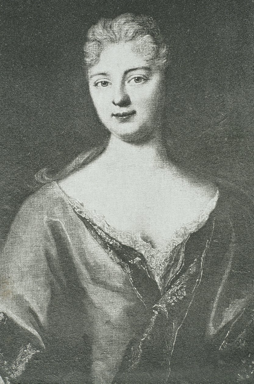 Louise-Eleanore de la Tour du Pil (1700-62) ، Baronne de Warens بواسطة المدرسة الفرنسية