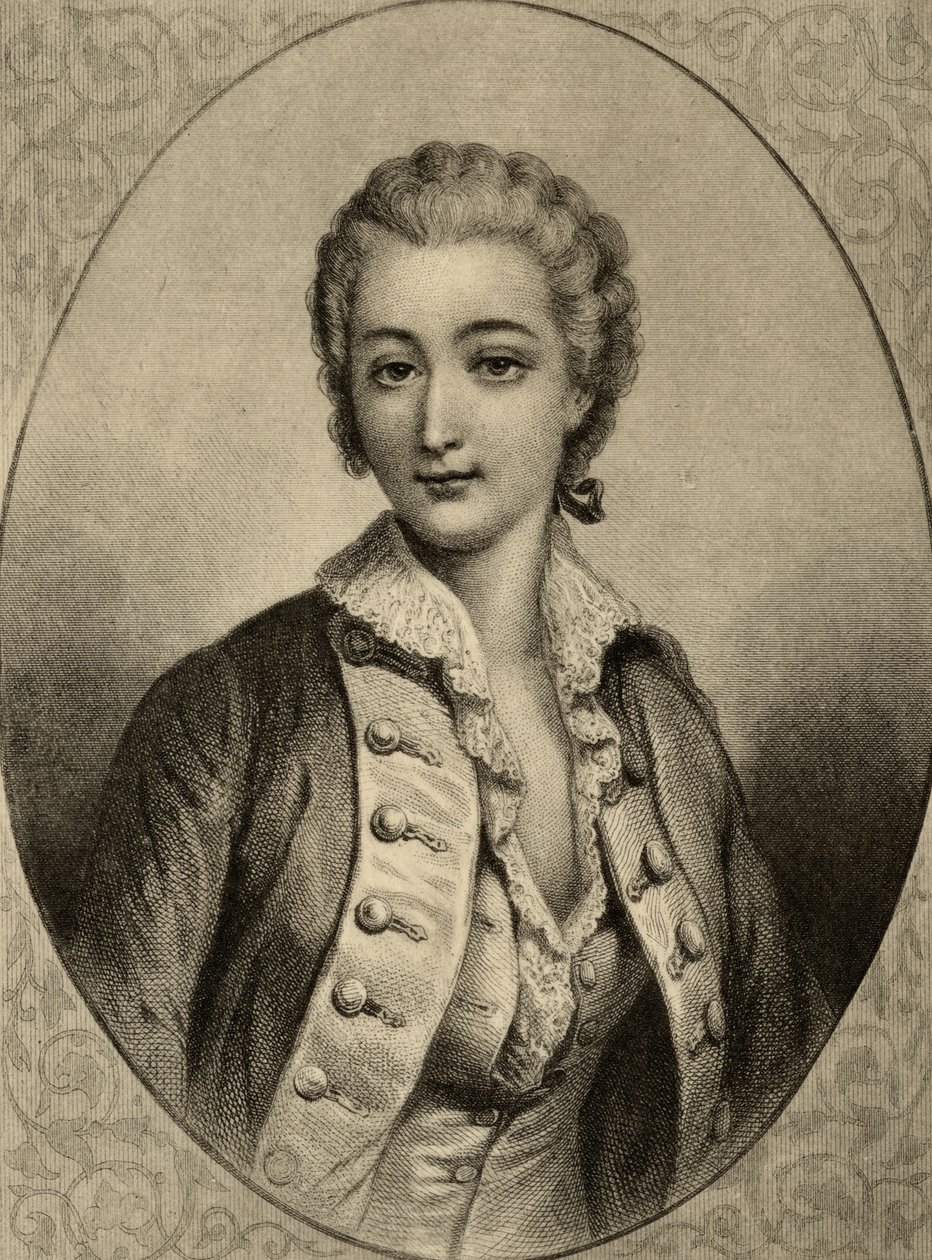 مدام دو باري (1743-1793) بواسطة المدرسة الفرنسية