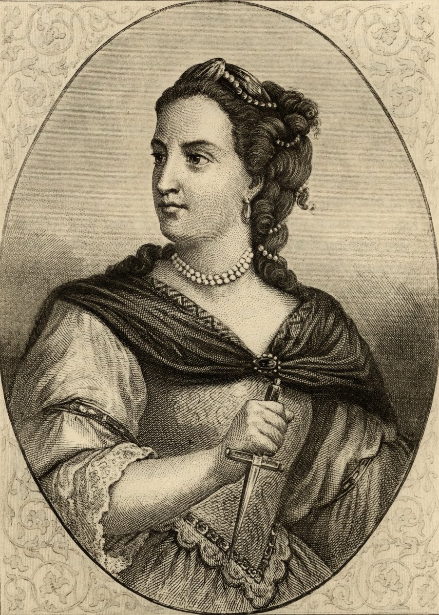 مدموزيل كليرون (1723-1803) بواسطة المدرسة الفرنسية