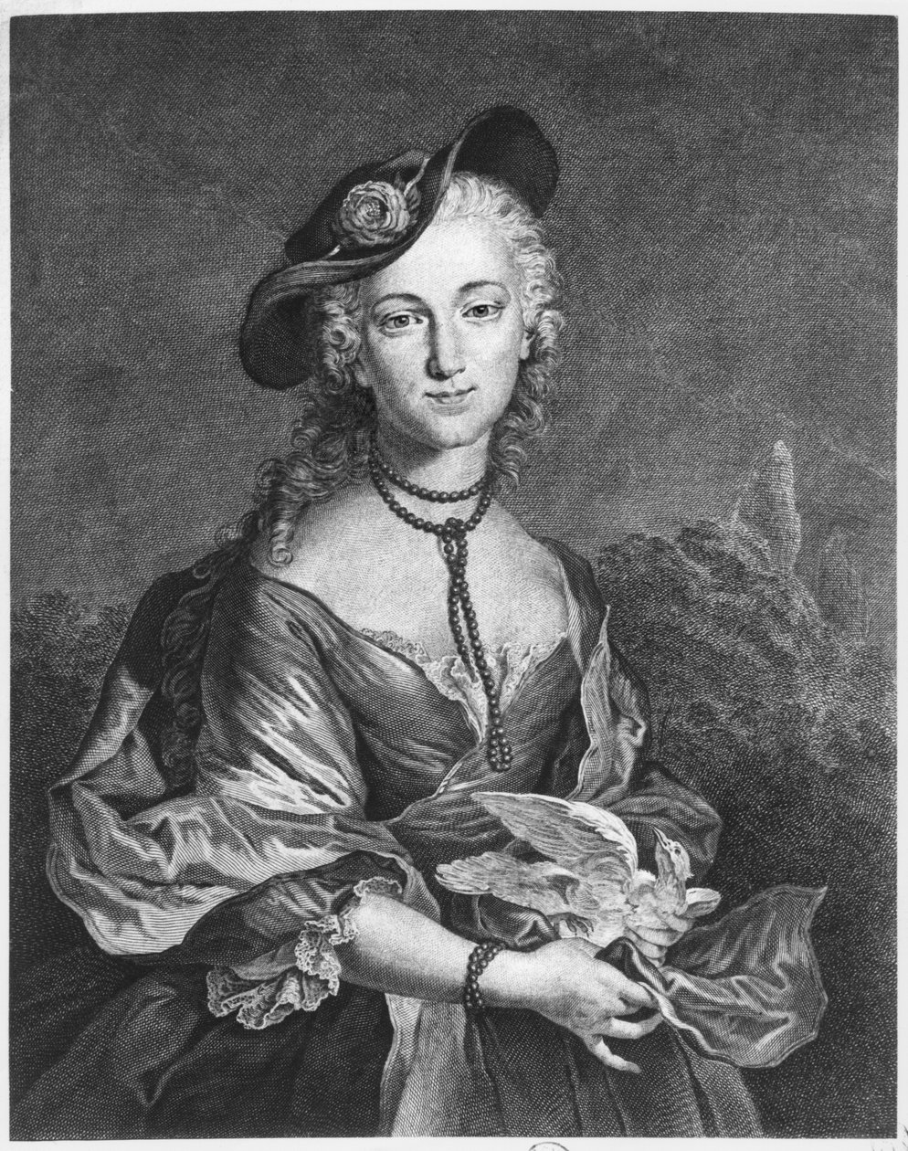 Mademoiselle Marie Salle (انظر أيضًا 414546) بواسطة المدرسة الفرنسية