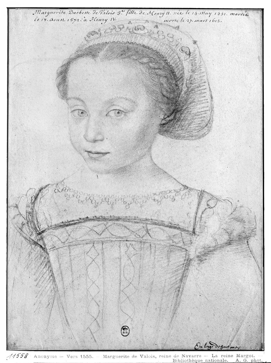 مارغريت دي فالوا (1553-1615) المعروفة باسم La Reine Margot ، c.1555 بواسطة المدرسة الفرنسية
