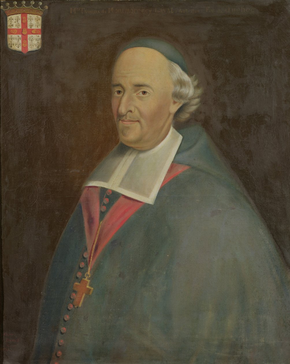 Monseigneur de Montmorency-Laval (1623-1708) أسقف كندا بواسطة المدرسة الفرنسية