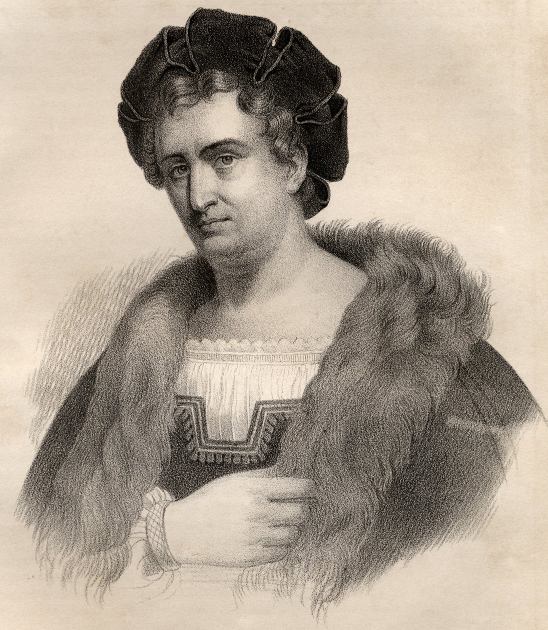 صورة فرانسوا جوزيف تالما (1763-1826) بواسطة المدرسة الفرنسية