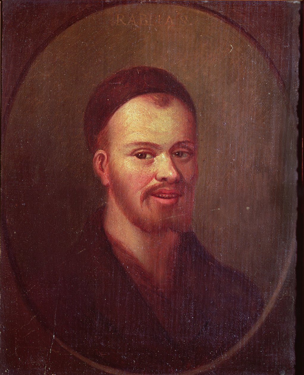 صورة فرانسوا رابيليه (c.1494-c.1553) ، الساخر الفرنسي بواسطة المدرسة الفرنسية