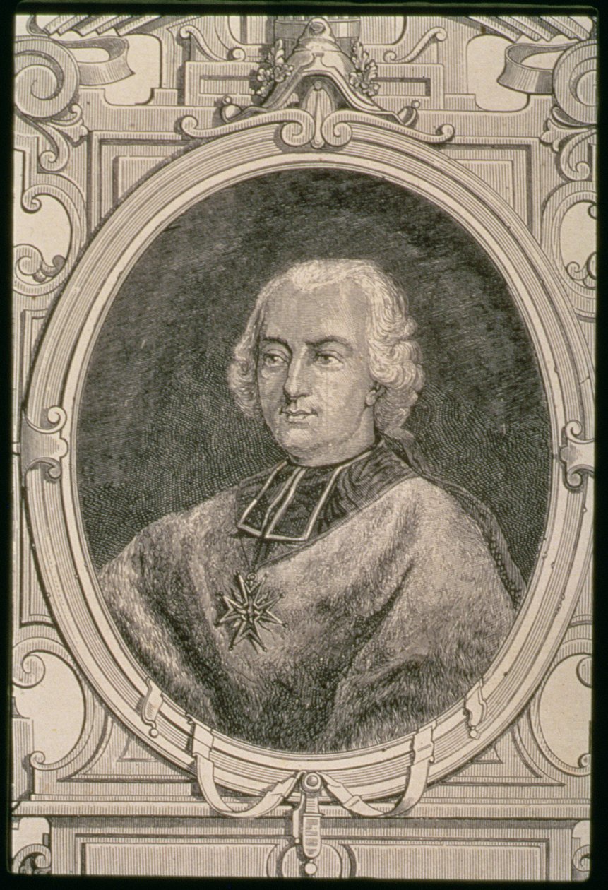 صورة لويس رينيه إدوارد أمير روهان غيميني (1734-1803) بواسطة المدرسة الفرنسية