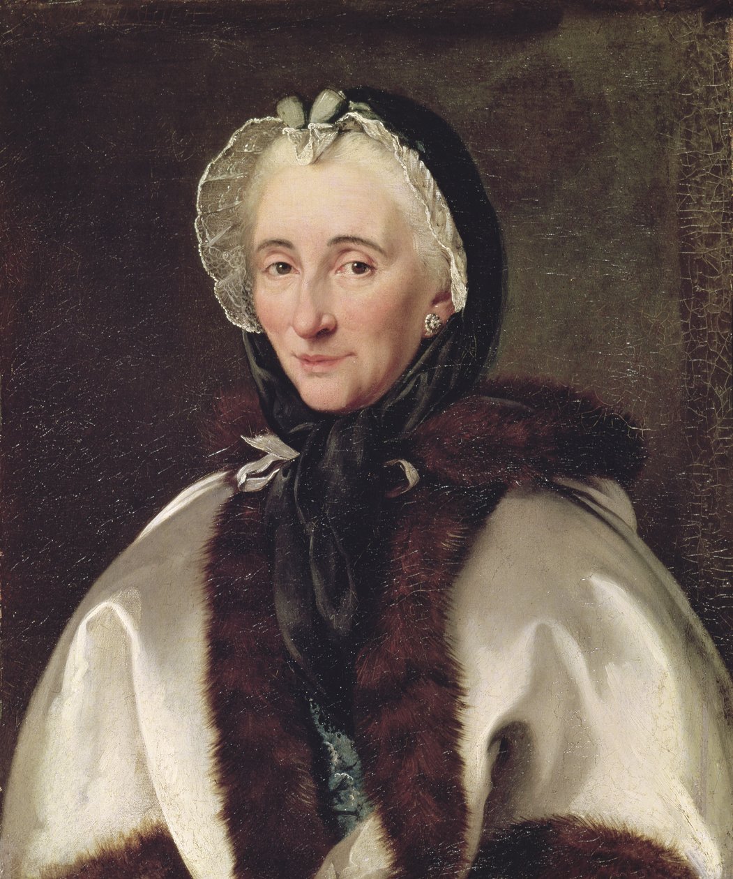 صورة مدام فرانسواز دي غرافيني (1695-1758) بواسطة المدرسة الفرنسية