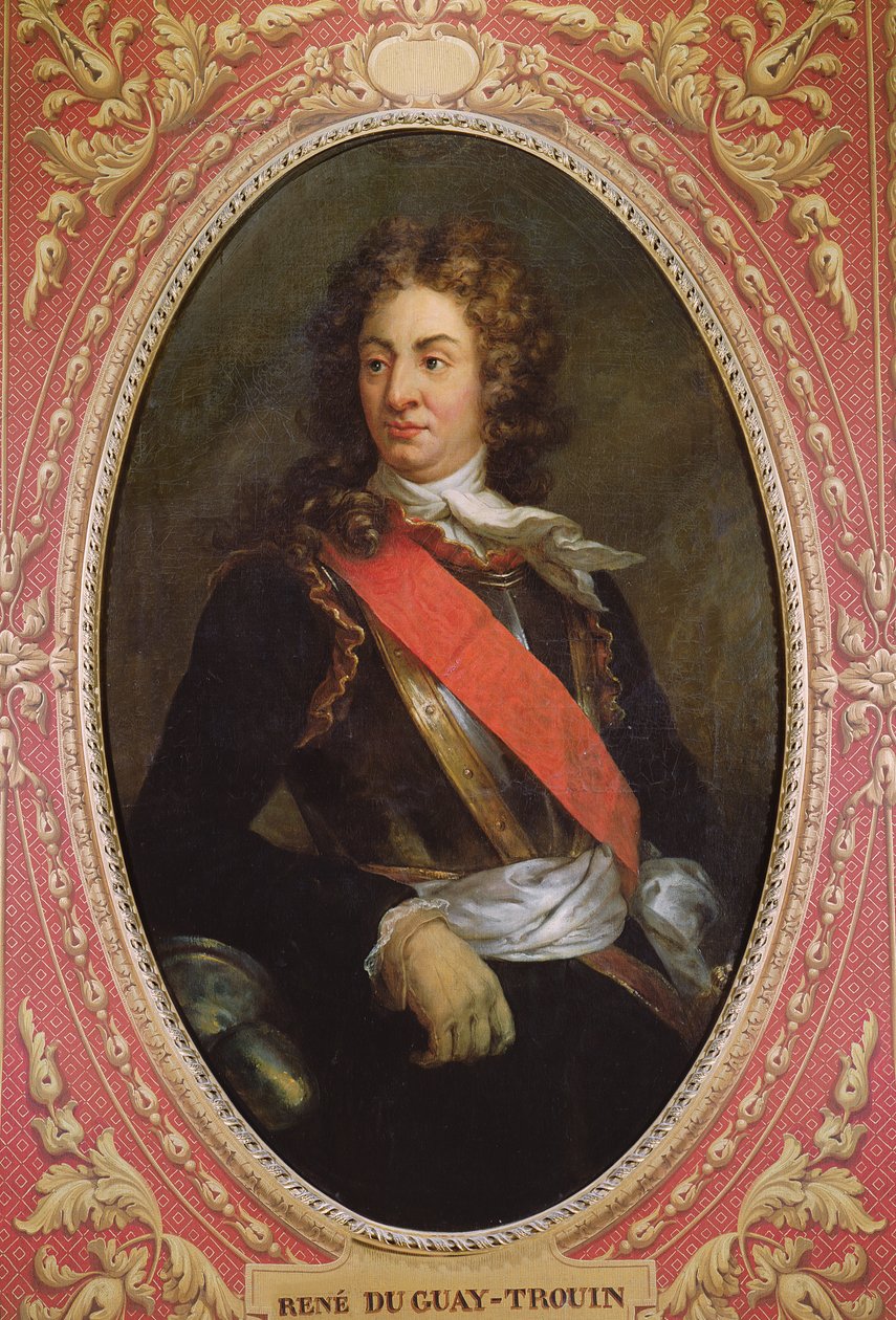 صورة لرينيه دوغواي تروين (1673-1736) 1736 بواسطة المدرسة الفرنسية