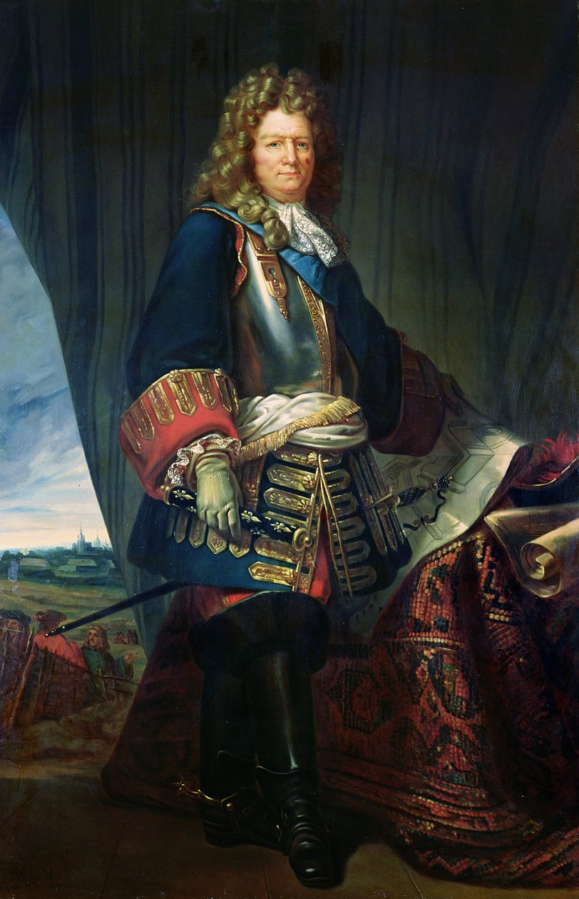 صورة سيباستيان لو بريستري دي فوبان (1633-1707) بواسطة المدرسة الفرنسية