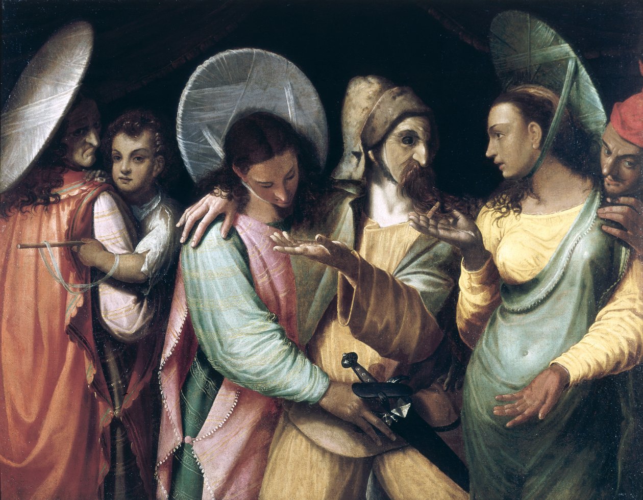 مشهد من Commedia dell&39;Arte ، c.1765 بواسطة المدرسة الفرنسية