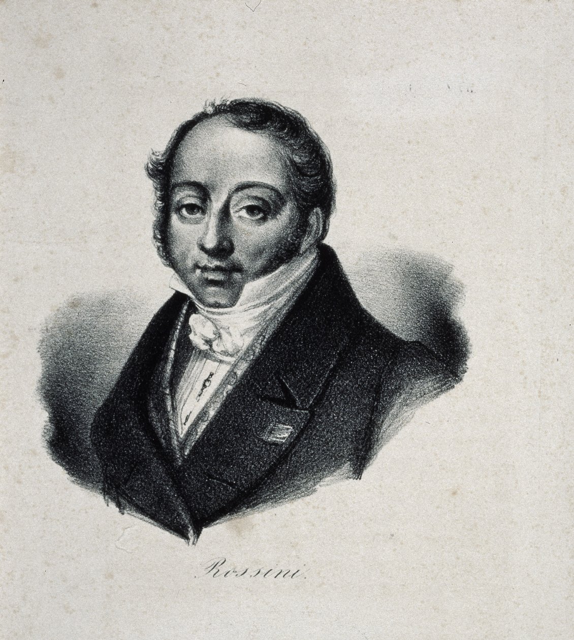 صورة الملحن Gioachino Antonio Rossini 1792-1868 بواسطة سيد الفرنسية