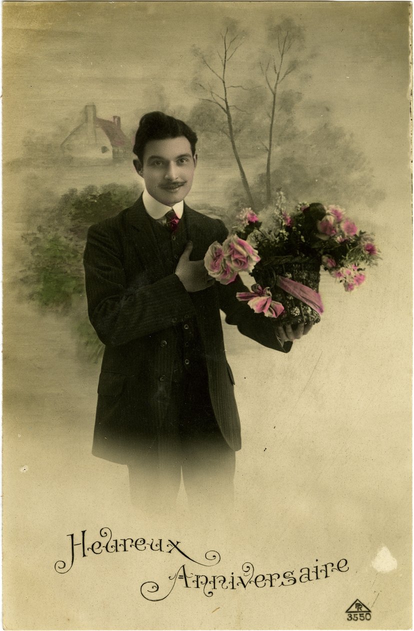 عيد ميلاد سعيد (صورة ملونة) بواسطة مصور فرنسي