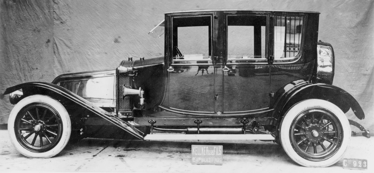 سيارة النادل ، 1913 بواسطة مصور فرنسي