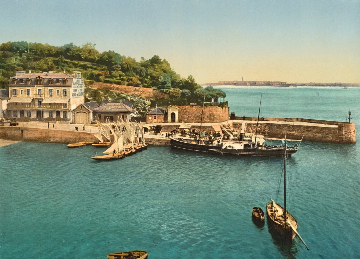 لا بيك دي لا فالي ، دينار ، 1890-1900 بواسطة مصور فرنسي