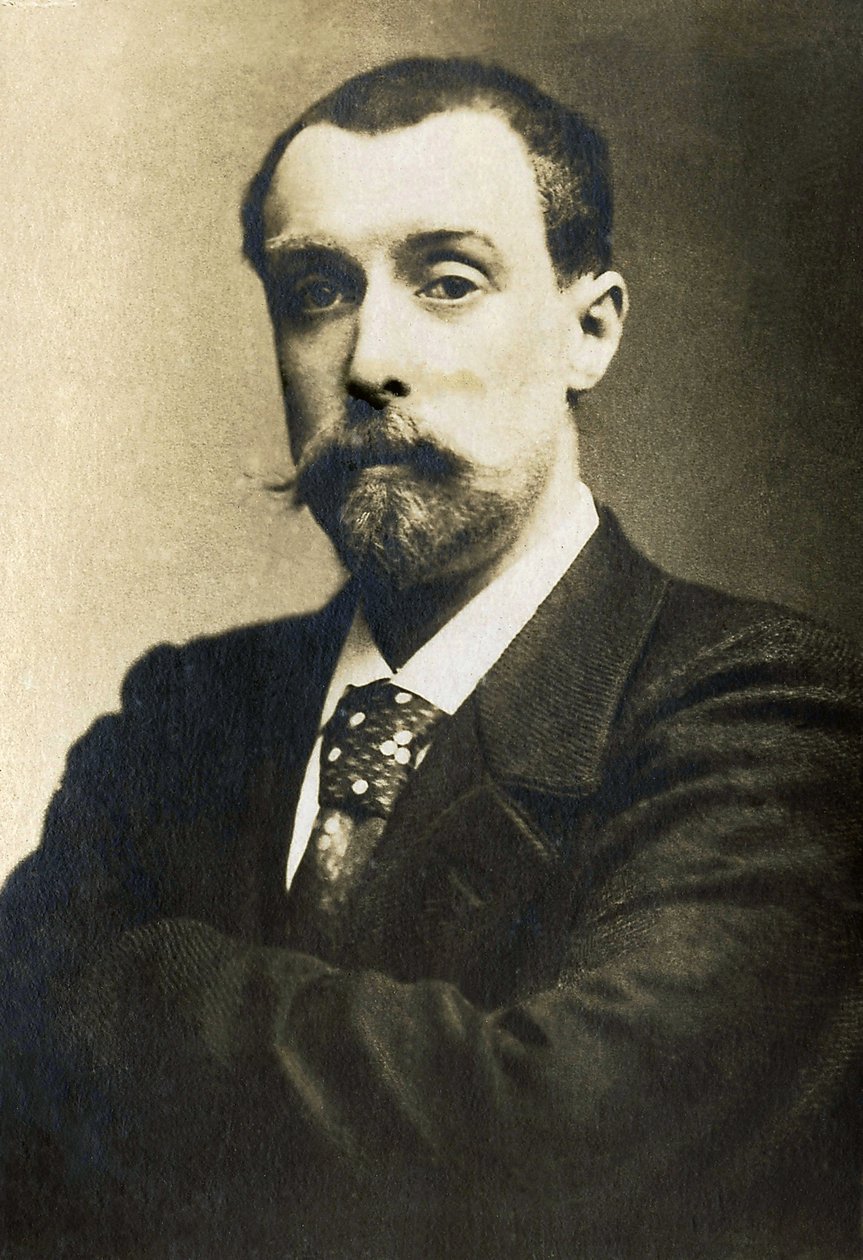 صورة لألفونس ألايس (1854-1905) ، صحفي وكوميدي وشاعر فرنسي. بواسطة مصور فرنسي