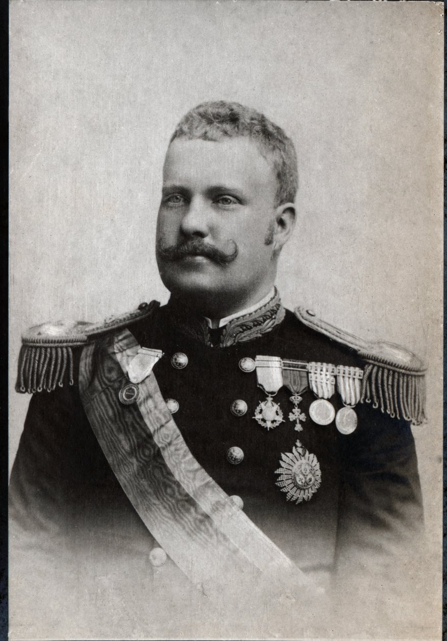 صورة لكارلوس الأول من البرتغال (1863-1908) ، ملك البرتغال. بواسطة مصور فرنسي