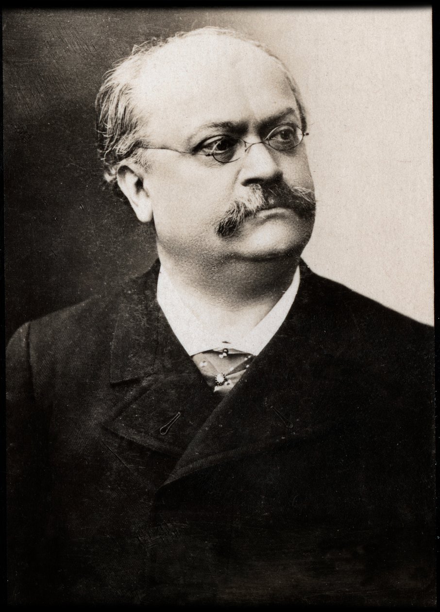 صورة لتشارلز لوكوك (1832-1918) ، مؤلف موسيقي فرنسي. بواسطة مصور فرنسي