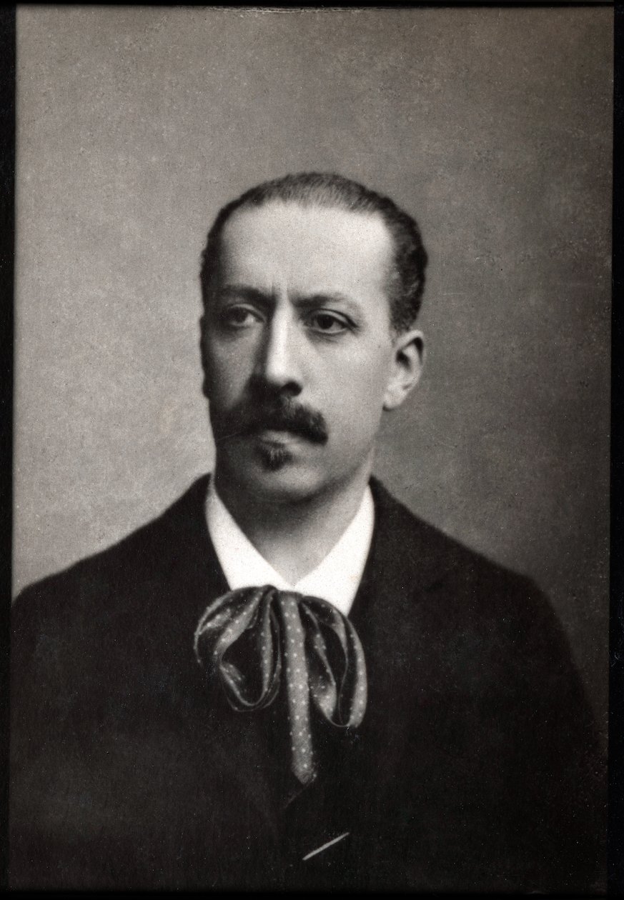 صورة تشارلز ماري جان ألبرت ويدور (1844-1937) ، عازف فرنسي ، ملحن ومعلم. بواسطة مصور فرنسي