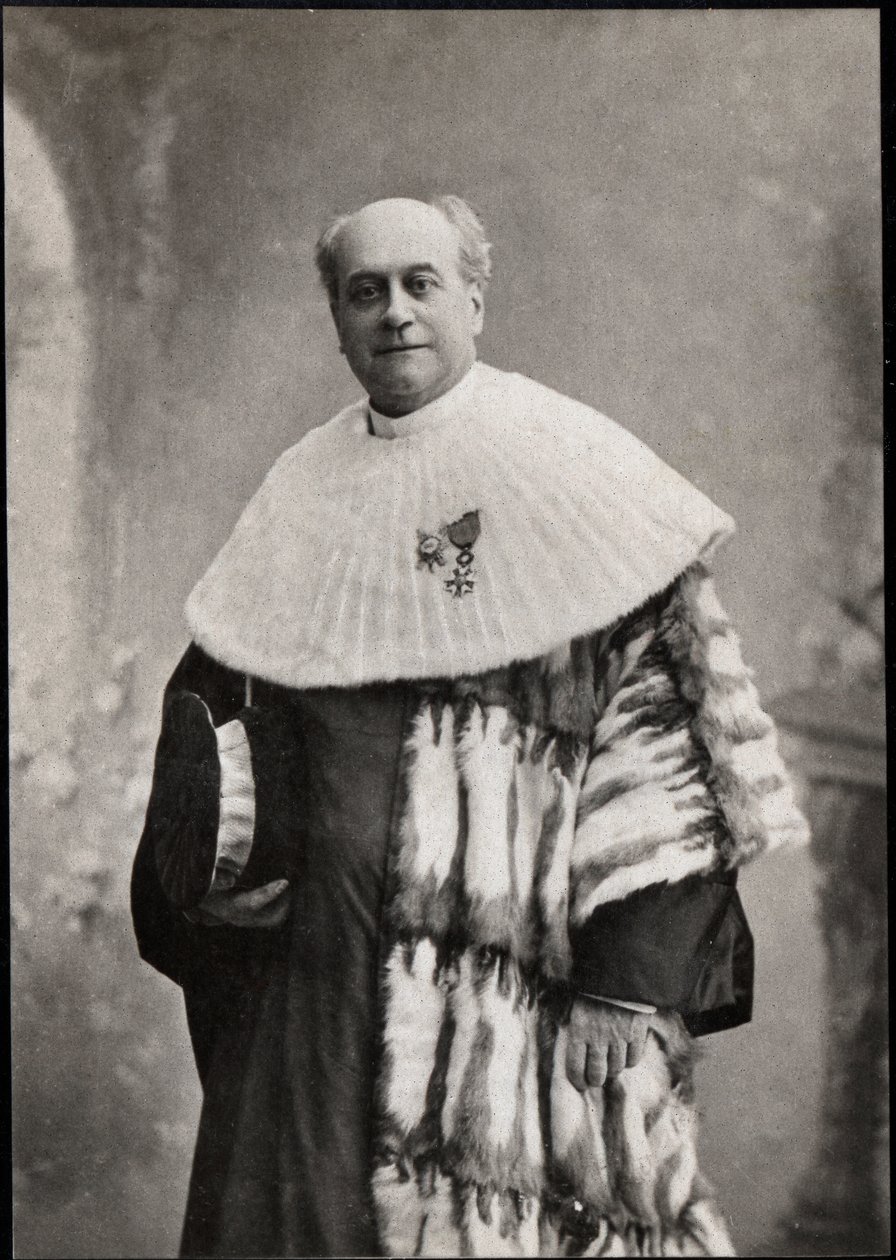صورة تشارلز مازيو (1825-1905) ، قاضي وسياسي فرنسي. بواسطة مصور فرنسي