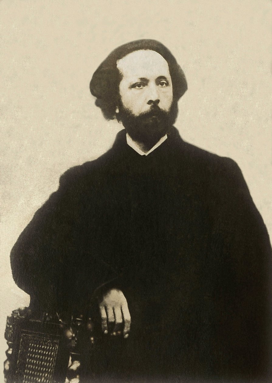 Portrait of Edouard Lalo (1823-1892), French composer. Photography, late 19th century, Paris. بواسطة مصور فرنسي