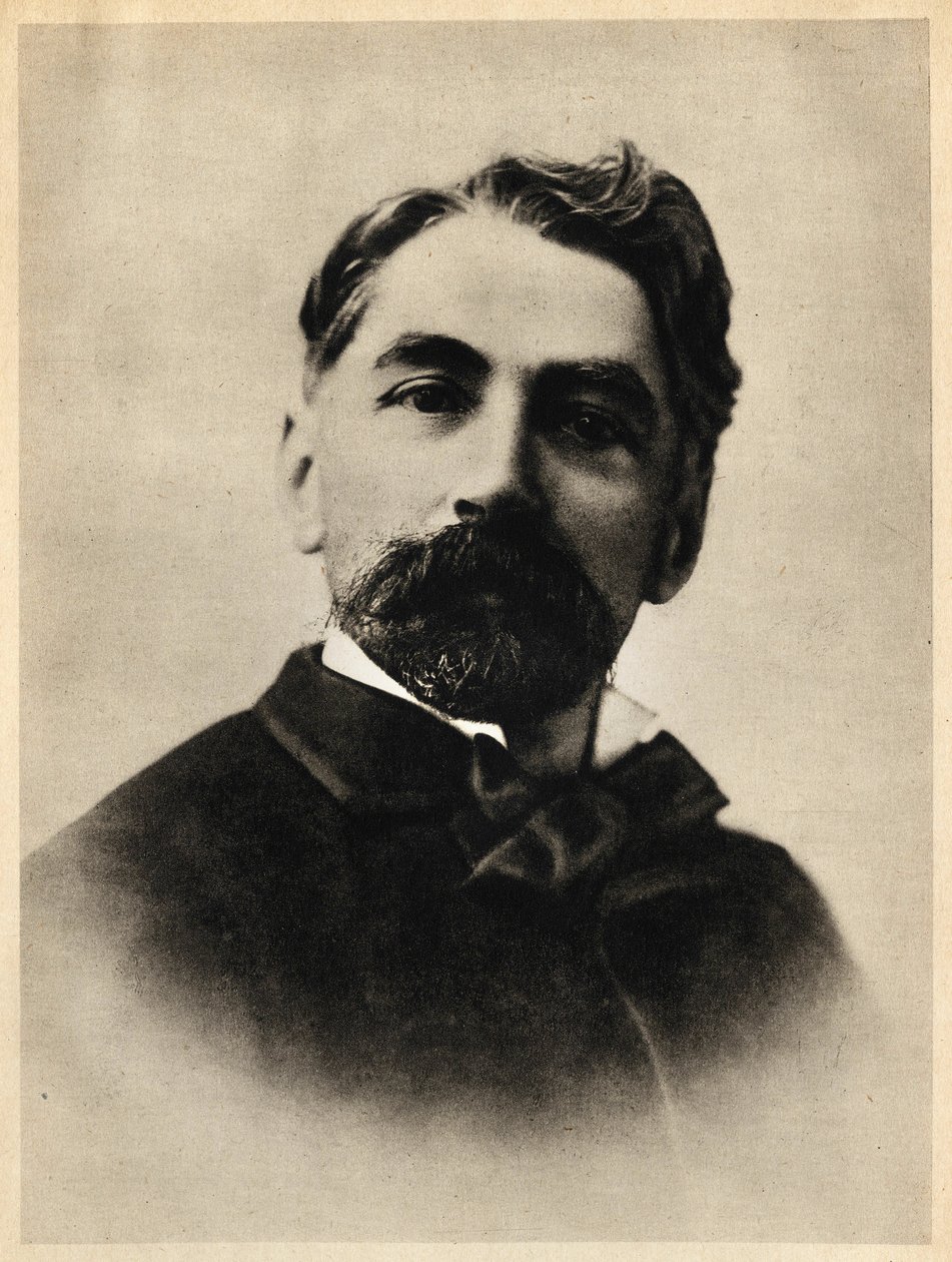 قال ستيفان مالارم ، صورة لإتيان مالارم عام 1869 بواسطة مصور فرنسي