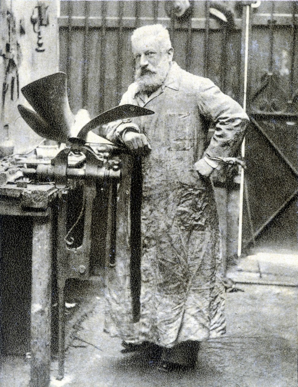 صورة لغابة فرناند (1851-1914) ، مخترع فرنسي (محرك ، قطع غيار سيارات ...) - تصوير فوتوغرافي بواسطة مصور فرنسي