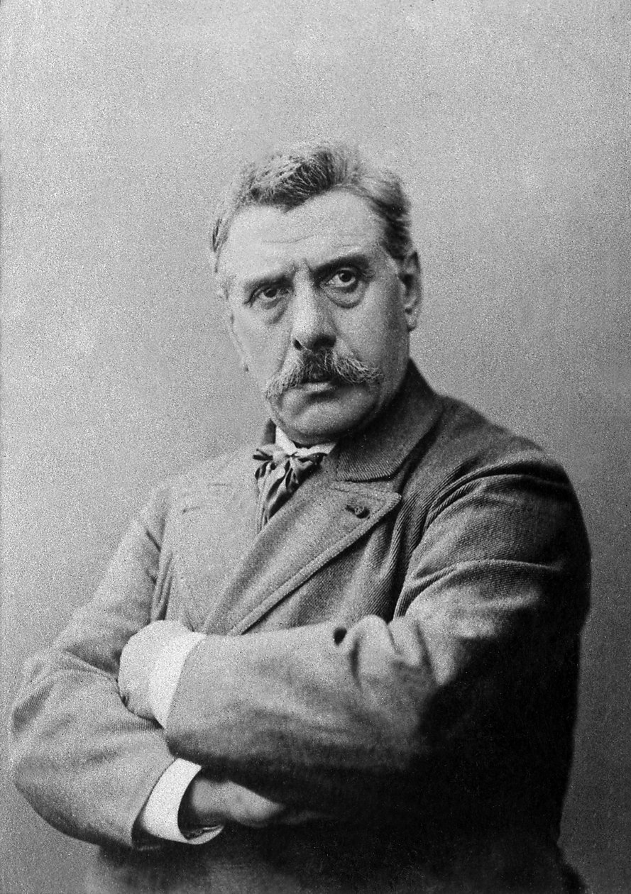 صورة لجين جوزيف ألكسندر فالجوير (1831-1900) ، أستاذ النحت في مدرسة الفنون الجميلة في باريس. بواسطة مصور فرنسي