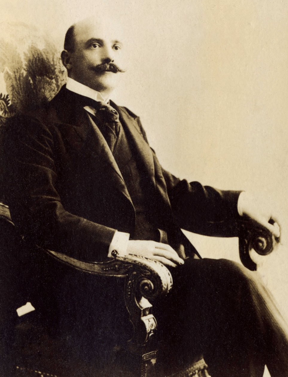 Portrait of Joseph Caillaux (1836-1944), French politician. بواسطة مصور فرنسي
