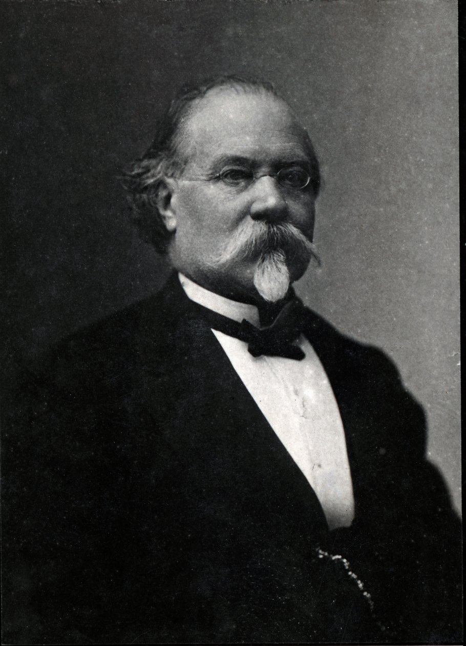 صورة لويس جوزيف تروست (1825-1911) ، الكيميائي الفرنسي. بواسطة مصور فرنسي