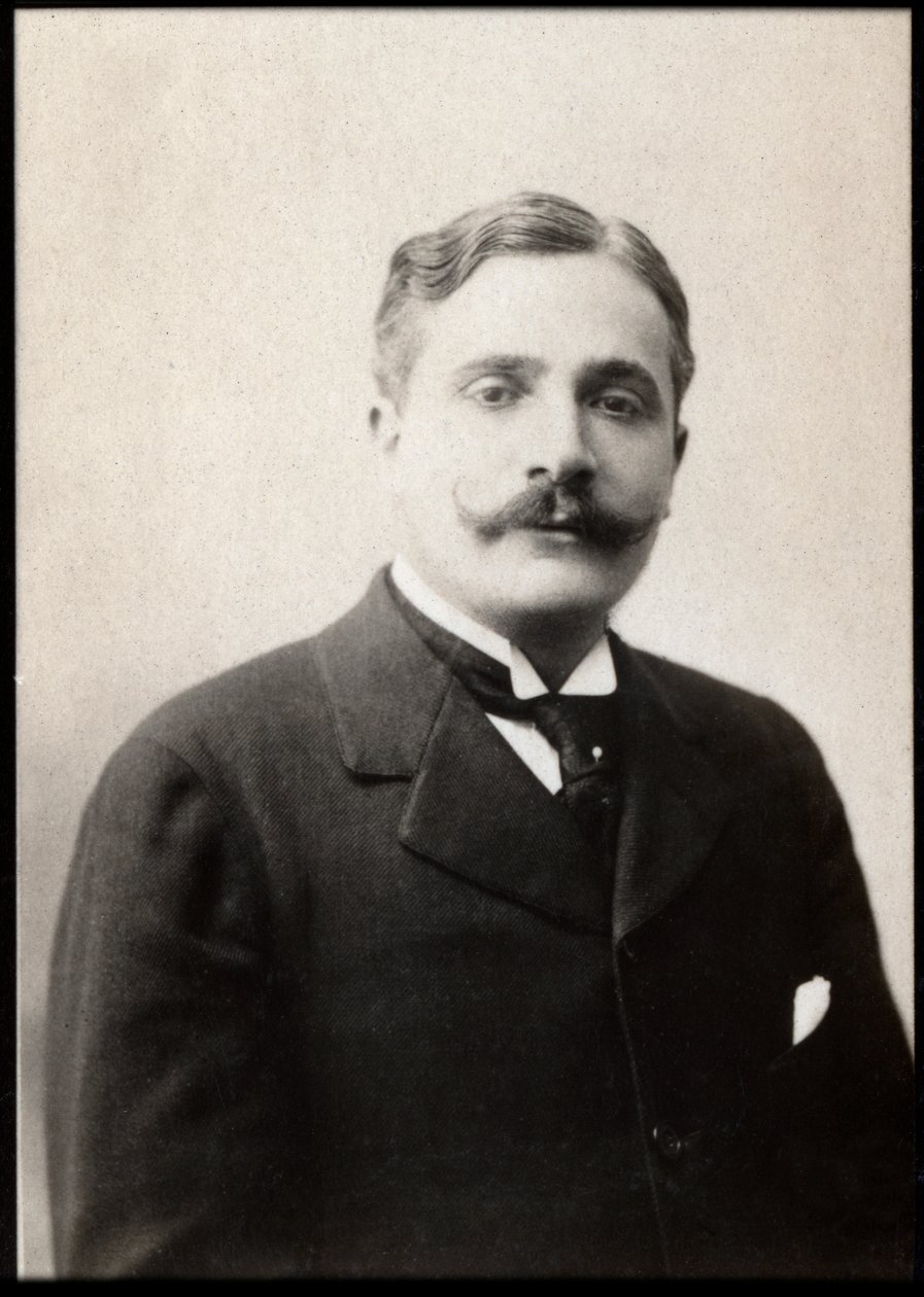 صورة لبيير ديكورسيل (1856-1926) ، كاتب فرنسي. بواسطة مصور فرنسي