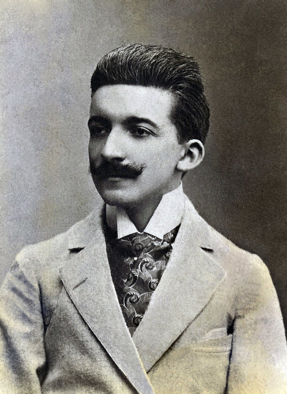 صورة للكاتب الفرنسي بيير لويس ديت لويس (1870-1925). بواسطة مصور فرنسي