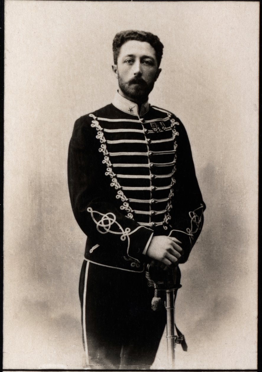 صورة للأمير السويد يوجين (1865-1947). بواسطة مصور فرنسي