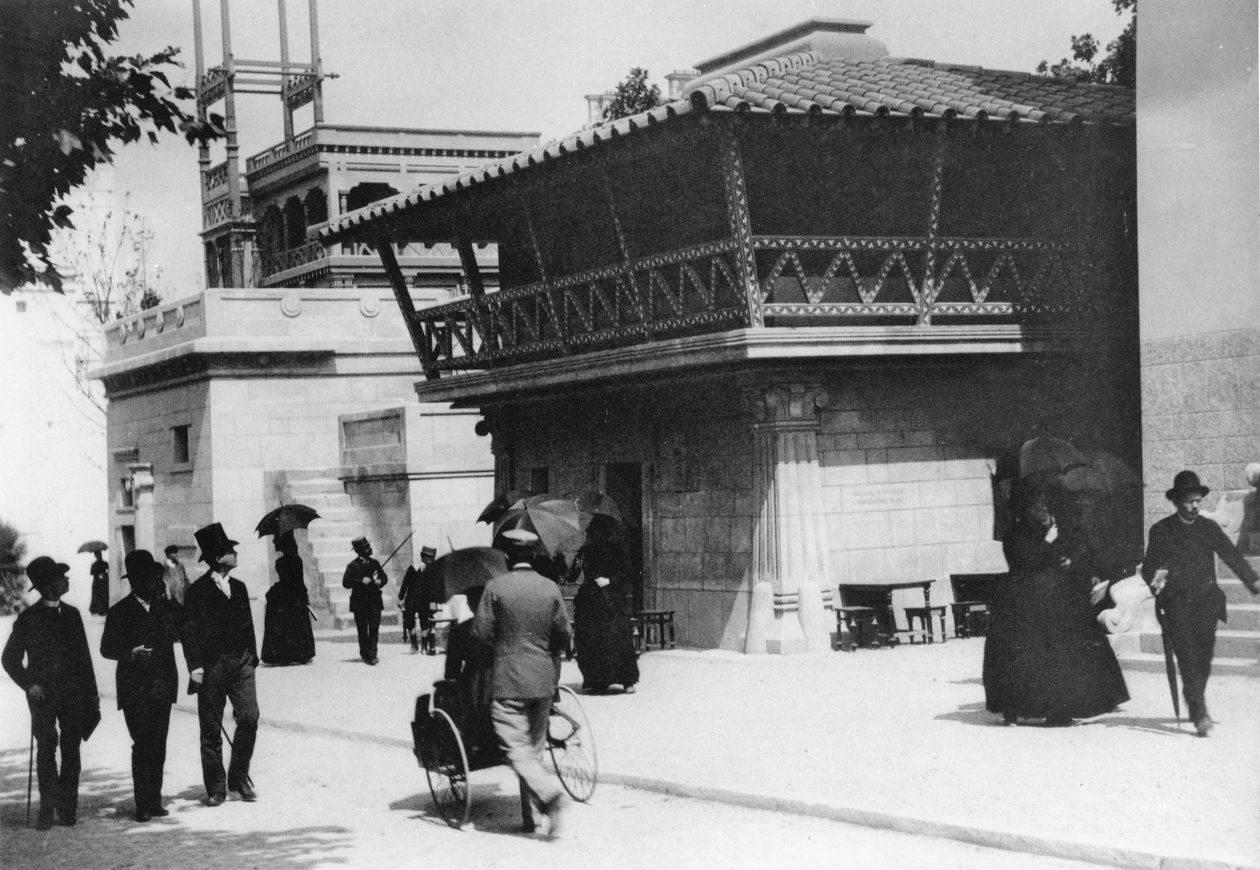 معرض الكون ، باريس ، 1889 بواسطة مصور فرنسي