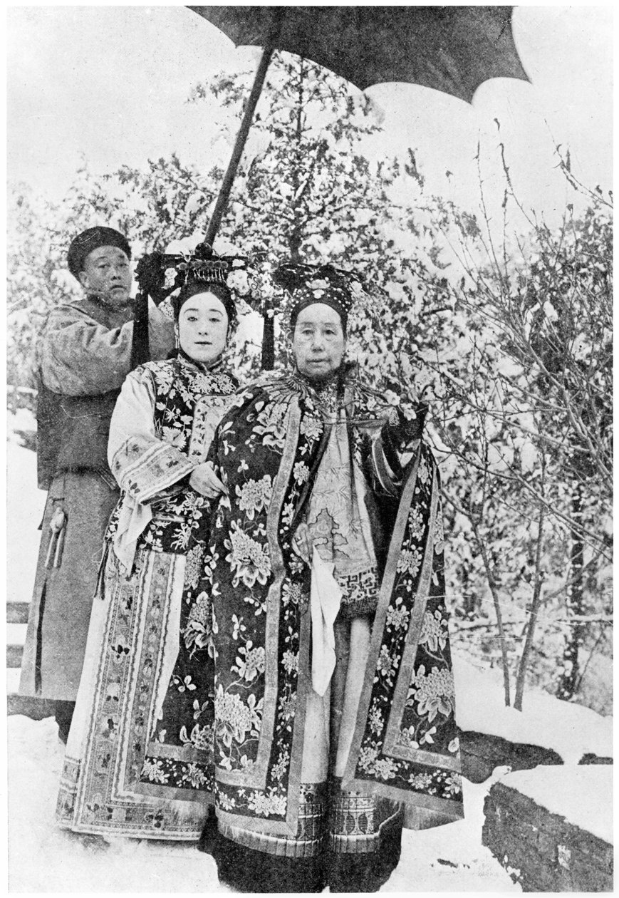 Tzu Hsi (1835-1908) الإمبراطورة Dowager من الصين ، c.1903 بواسطة مصور فرنسي