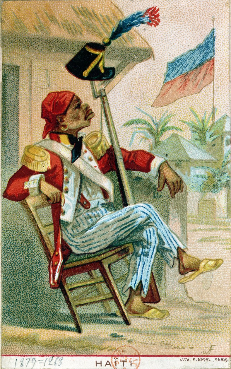 جندي هايتي ، 1879 بواسطة المدرسة الفرنسية