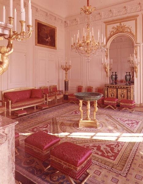 غرفة استقبال في Grand Trianon (صورة) بواسطة المدرسة الفرنسية