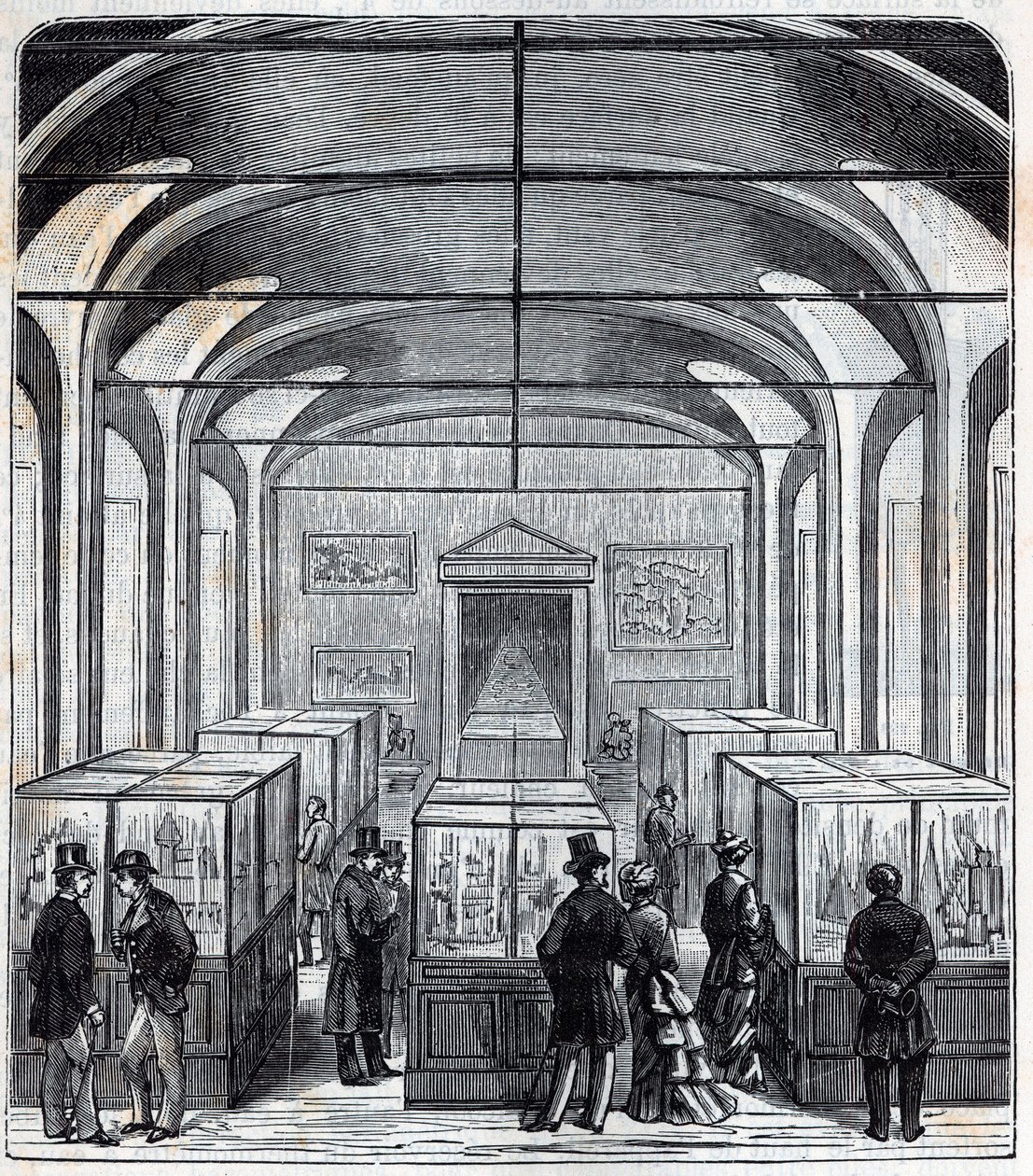 غرفة من Conservatoire de Arts et Metiers (Arts-et-Metiers) في القرن التاسع عشر - نقش في "" العلوم الموضوعة تحت تصرف الجميع - الفيزياء والكيمياء "بواسطة Alexis Clerc - نهاية القرن التاسع عشر. مجموعة خاصة. بواسطة المدرسة الفرنسية