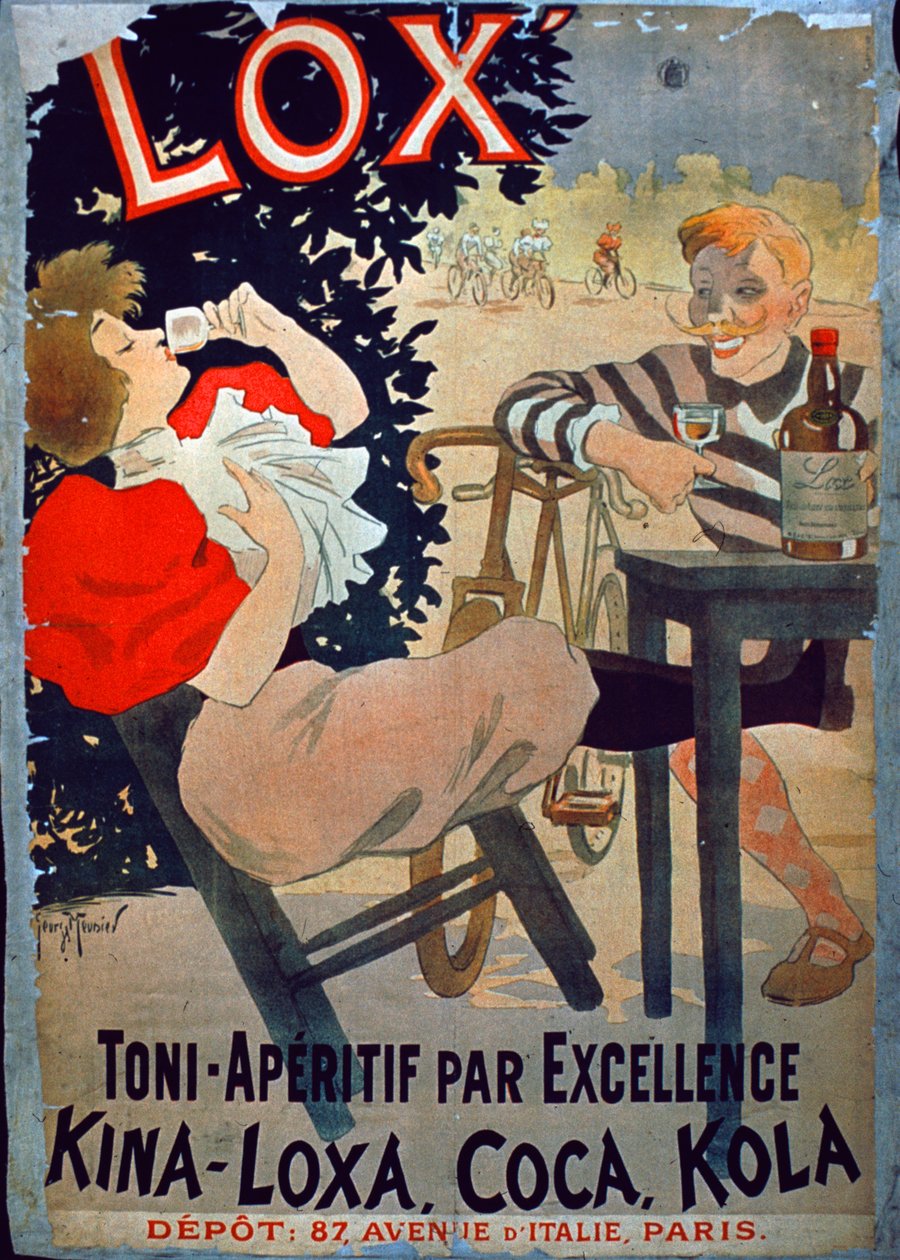 إعلان عن Lox، Toni-Aperitif Par Excellence، Paris بواسطة المدرسة الفرنسية