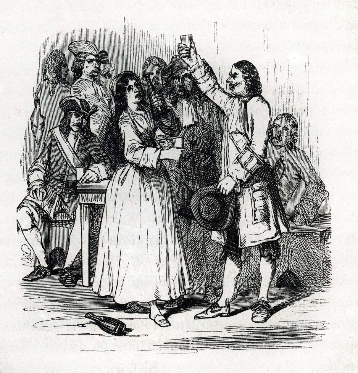 Affaire des Poisons (نقش) 1846 بواسطة المدرسة الفرنسية