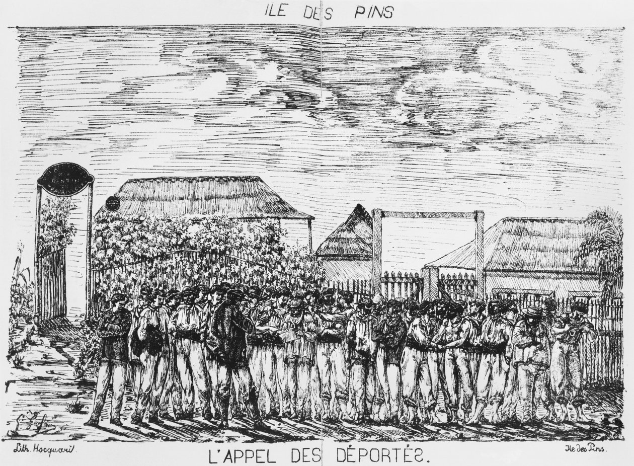 ألبوم جزيرة باينز ، نداء من المرحلين ، 1878-79 بواسطة المدرسة الفرنسية