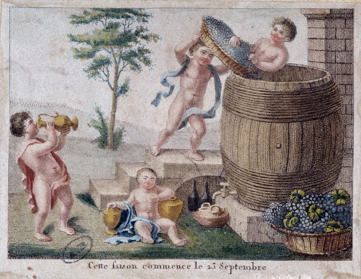 Allegory of the Harvest بواسطة المدرسة الفرنسية