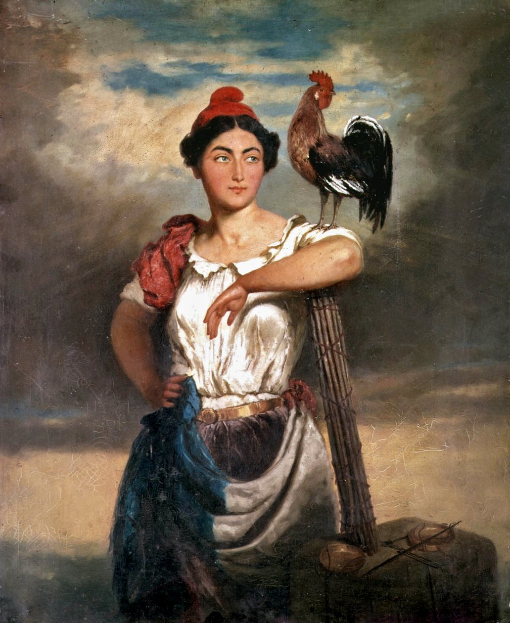 رمزية الجمهورية عام 1848 بواسطة المدرسة الفرنسية