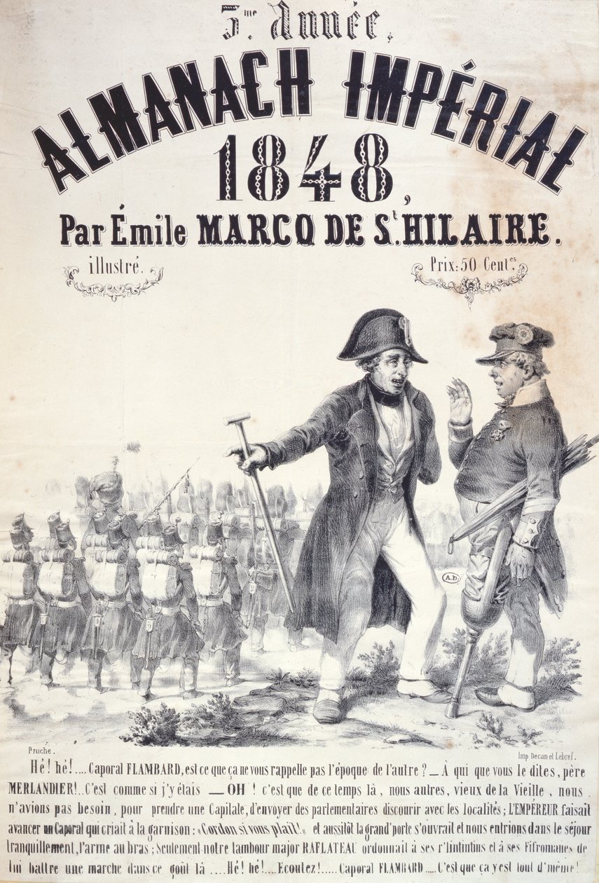 Almanach Imperial بقلم إميل ماركو دي سانت هيلير ، 1848 بواسطة المدرسة الفرنسية