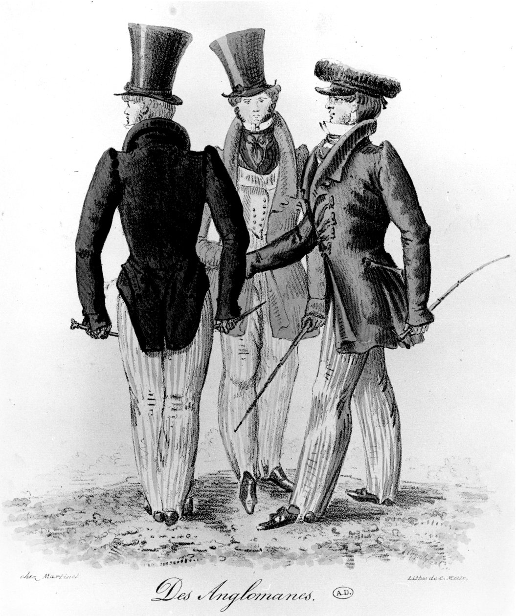 Anglomaniacs ، ج. 1830 بواسطة المدرسة الفرنسية