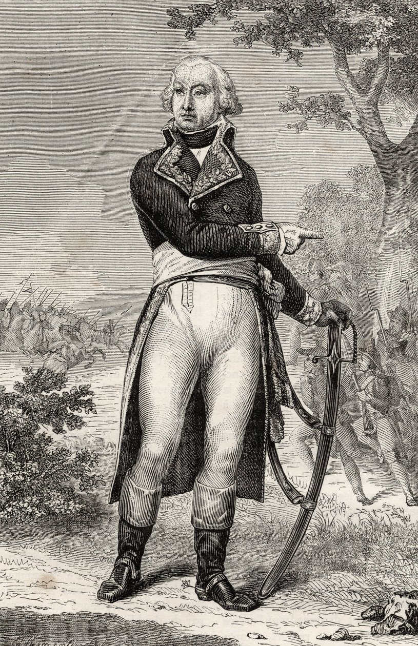 Barthelemy Louis Scherer (1747-1804) من "Histoire de la Revolution Française" بواسطة Louis Blanc (1811-1882) بواسطة المدرسة الفرنسية
