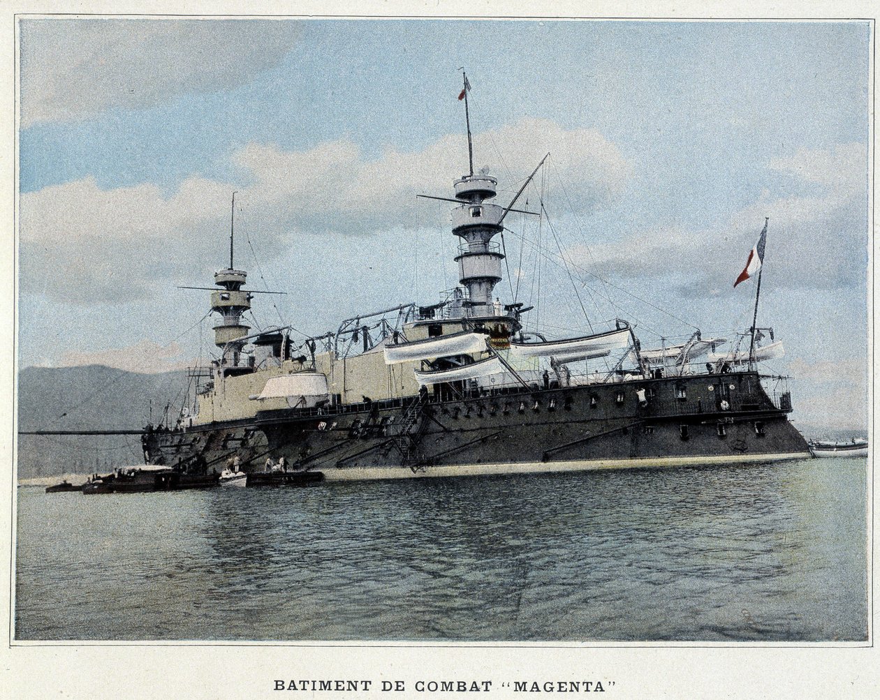 Battle Building "" Magenta "" - في "" Military Album - Marine: Life on board "" بواسطة المدرسة الفرنسية