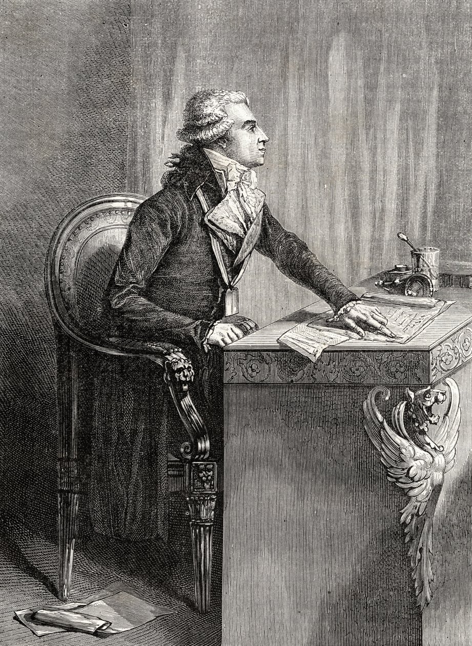 برتران باري دي فيوزاك ، من "هيستوار دو لا ريفولونس فرانسيس" بقلم لويس بلانك (1811-1882) بواسطة المدرسة الفرنسية