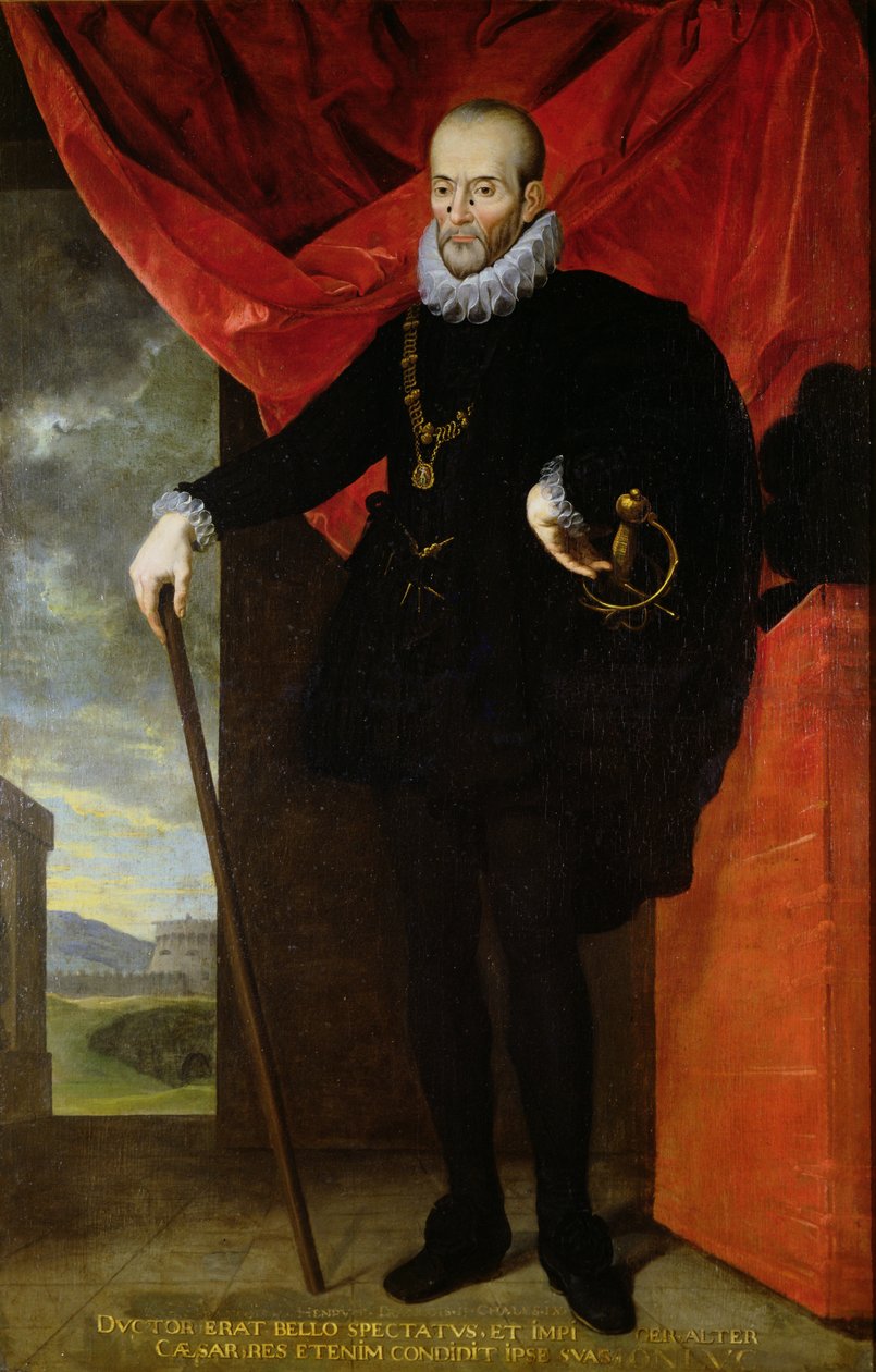 Blaise de Lasseran de Massencome ، (1502-77) رب مونلوك بواسطة المدرسة الفرنسية