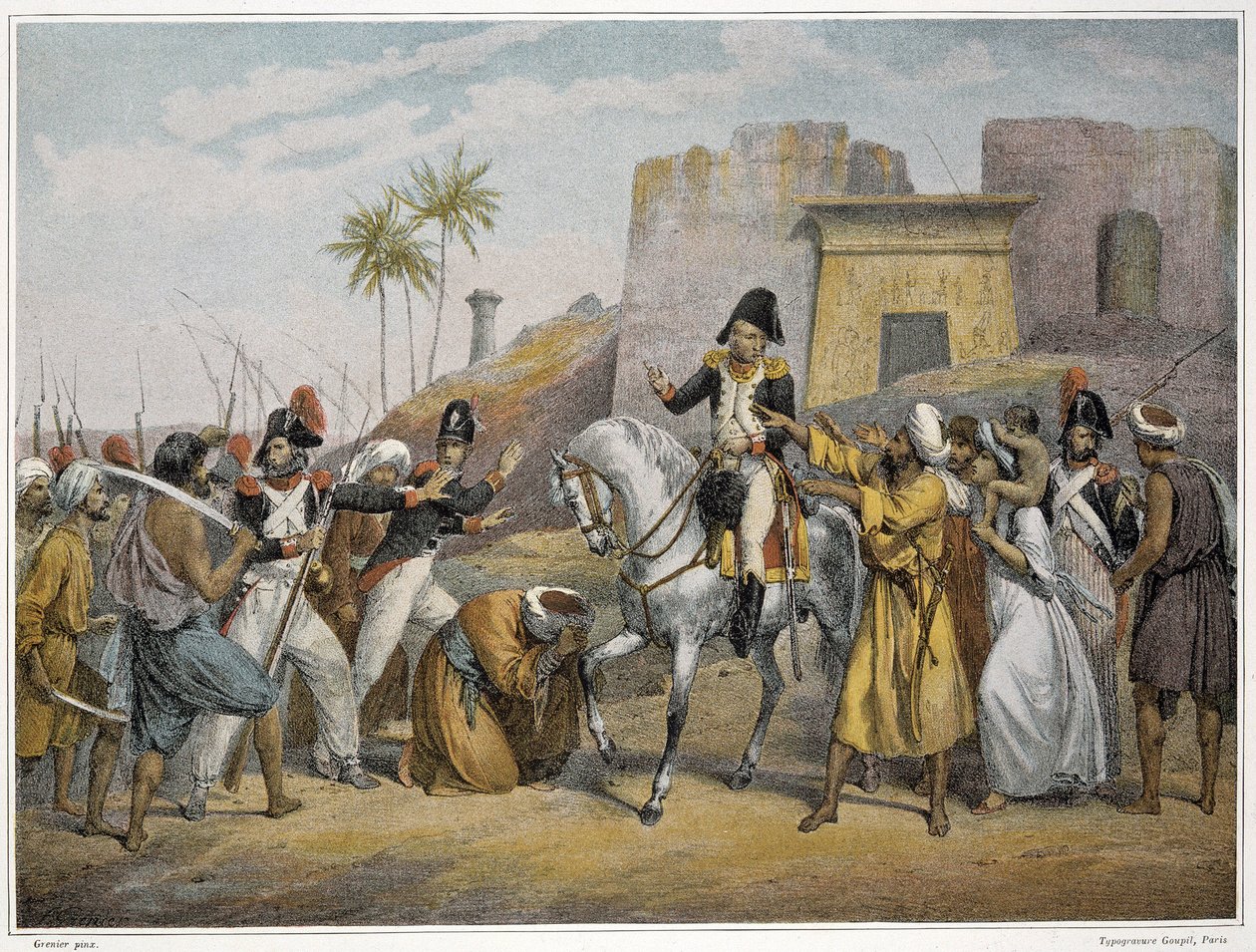 حملة (إكسبيديشن) مصر (1798-1801) ، Armee d'Orient: الفرنسيون يغادرون مصر بواسطة المدرسة الفرنسية