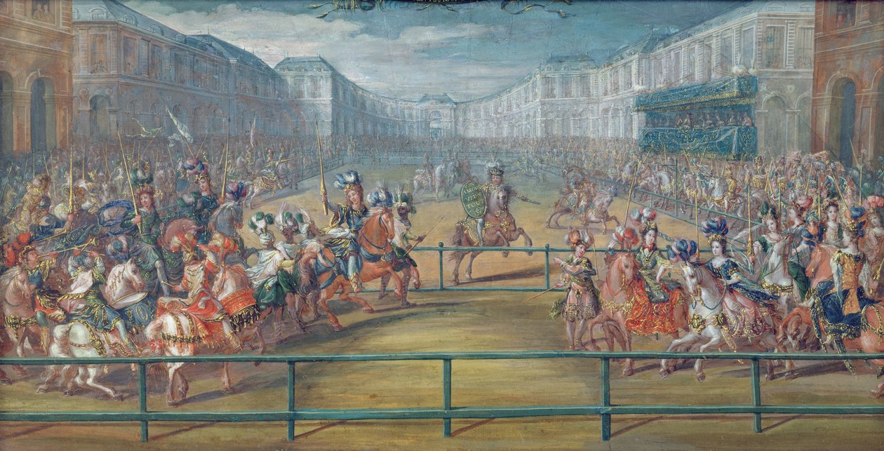 دائري أمازون عام 1682 بواسطة المدرسة الفرنسية